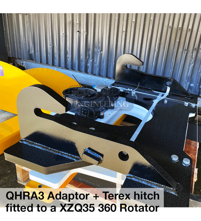 QHRA Terex Rotator Adaptor