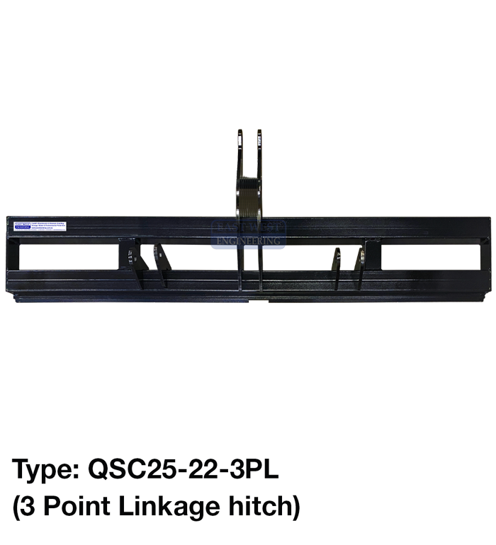 QSC25-22-3PL Wide Carriage (3 Point Linkage)