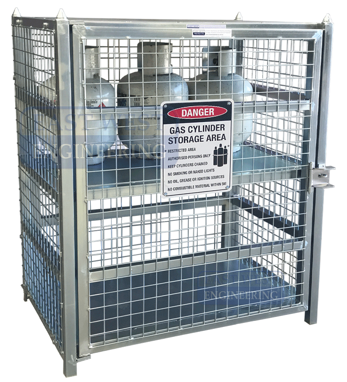 SGB129 Gas Cylinder Storage Cage
