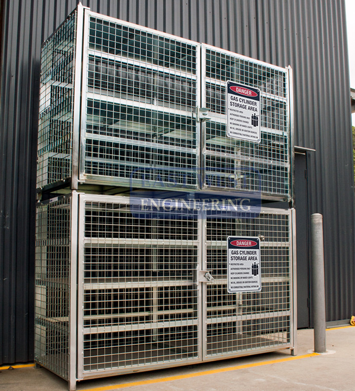 SGB249 Gas Cylinder Storage Cage - stackable
