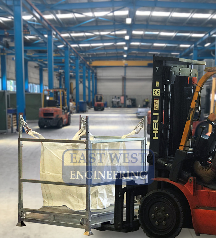 SKB150 Bulk Bag Stand - forklift access