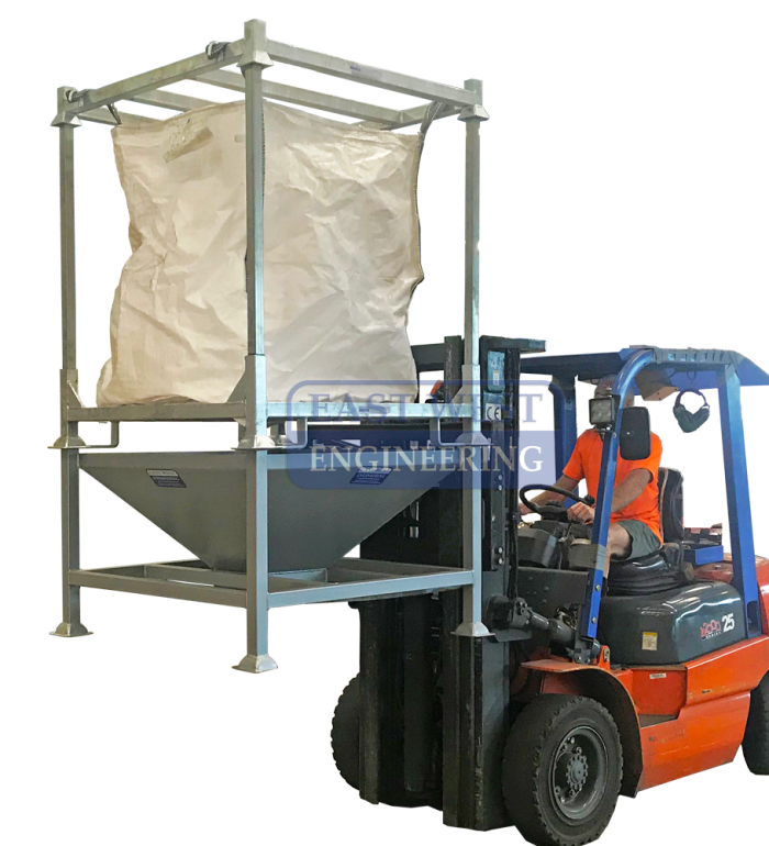 SKX100 Bulk Bag Frame + SKH100 Hopper