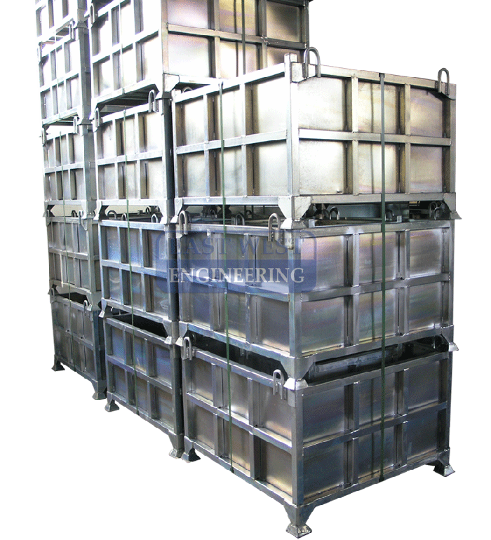 SMB1150LID - stackable heavy duty storage boxes