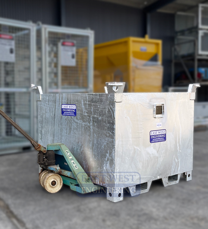 SSC Crane Bin with pallet trolley access