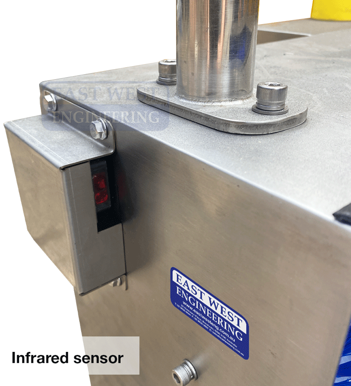 SWHT-5300 sensor operated Boot Cleaner for food processing hygiene