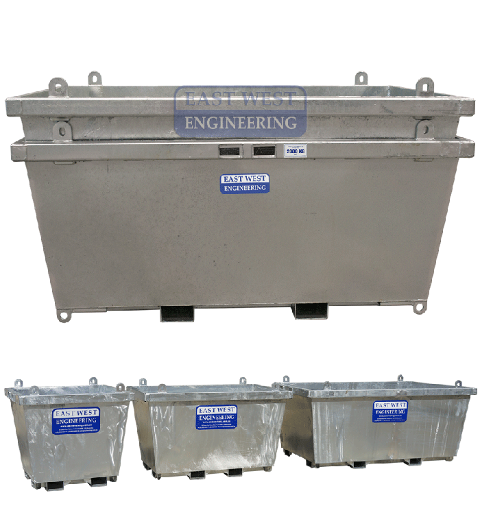 WCB / WCH Heavy Duty Crane Bin nesting bins for storage