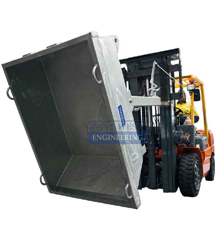 WFL Lever Release Tipping Bin - pull cord operated
