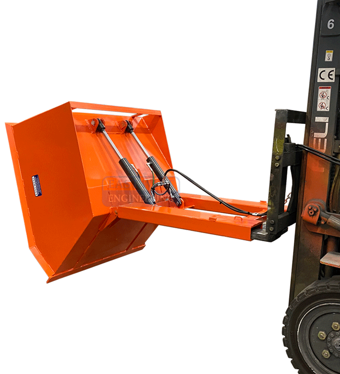 WHTB Hydraulic Bin Tipper & Digger