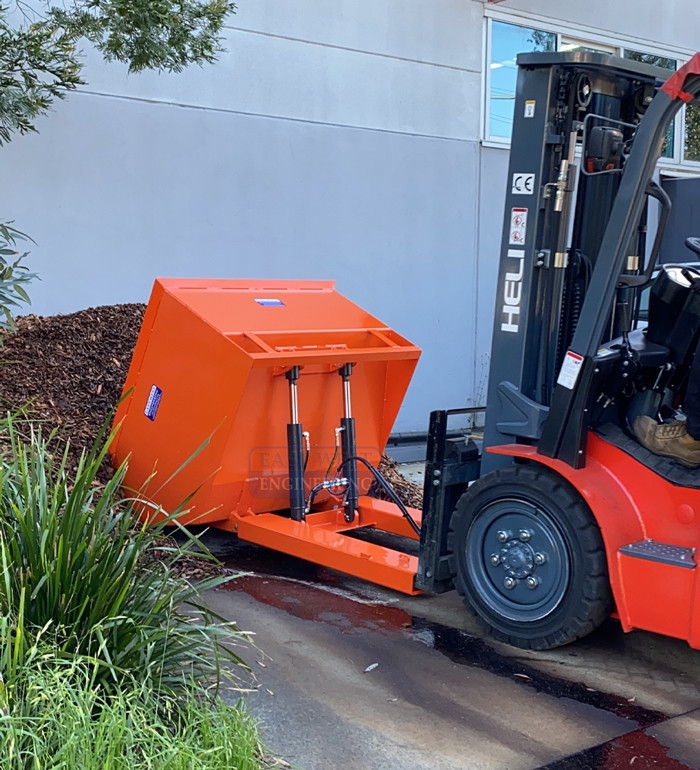 WHTB Hydraulic Bin Tipper & Digger