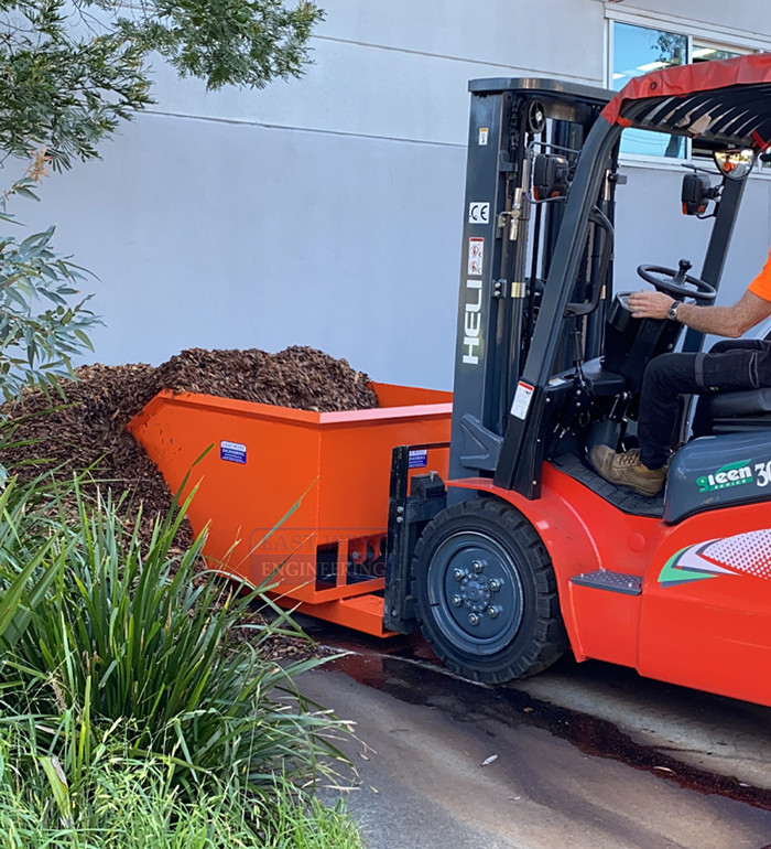 WHTB Hydraulic Bin Tipper & Digger