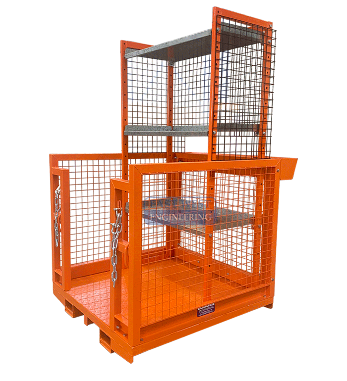 WPOP-SU19 Order Picking Cage + shelf unit enclosure