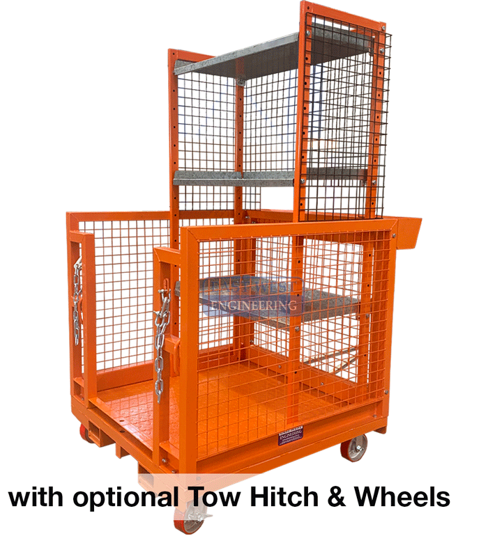 WPOP-SU19 Order Picking Cage + Shelf + Tow + Wheels